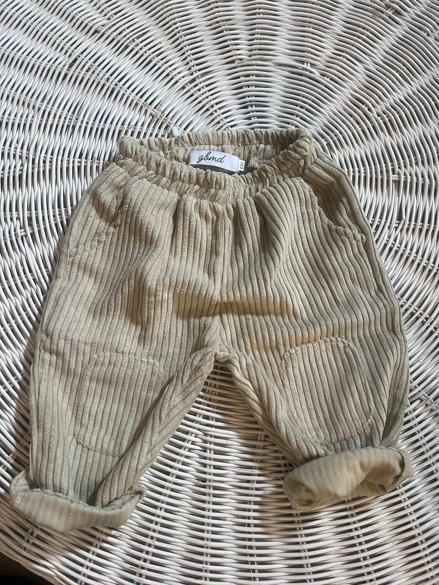 classic cream corduroy pants