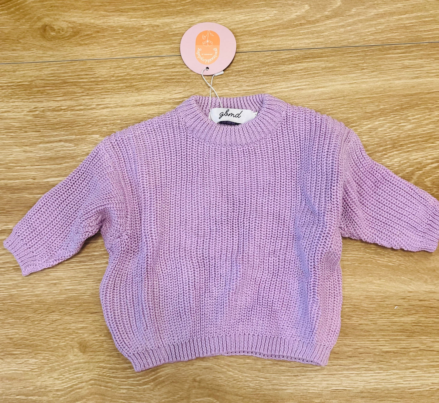purple sweater