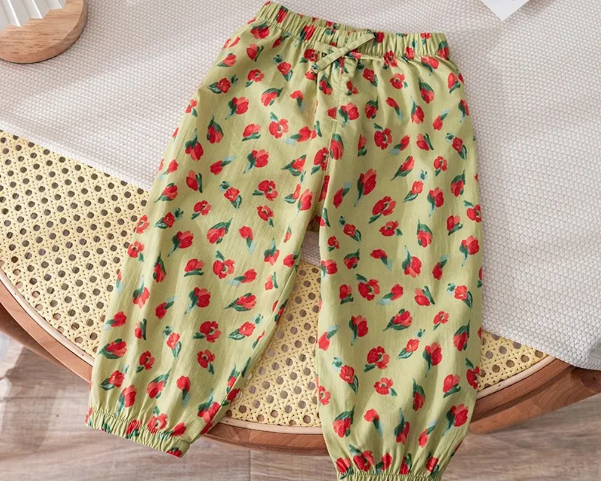 floral fun pants