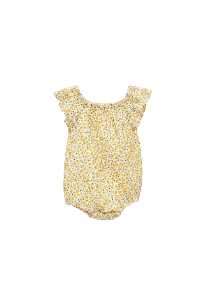 summer floral romper