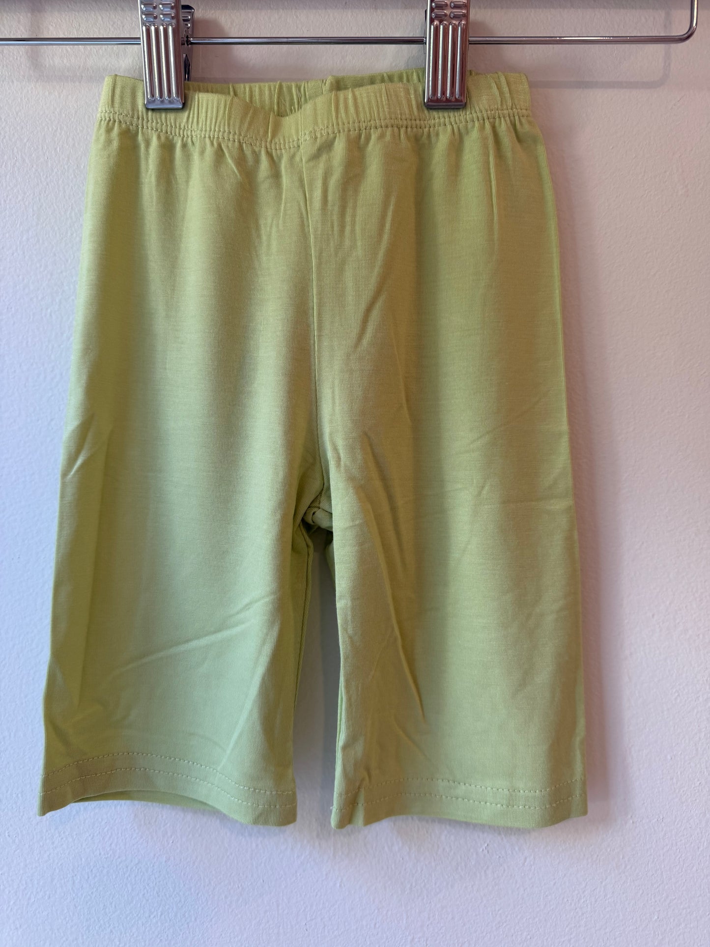 lime green biker shorts
