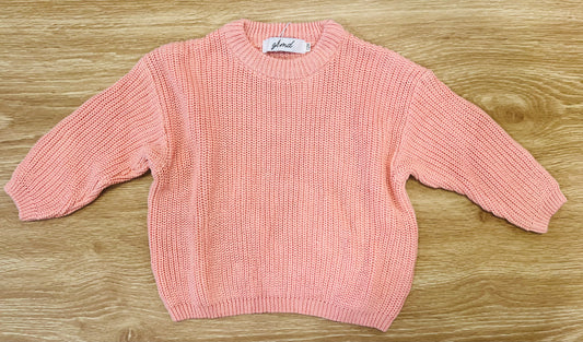 pink sweater
