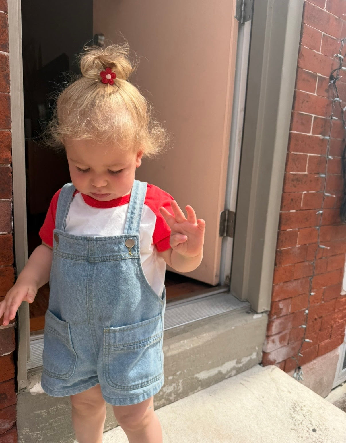 denim overall fun