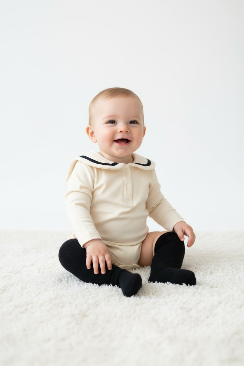 sweet cream collar romper
