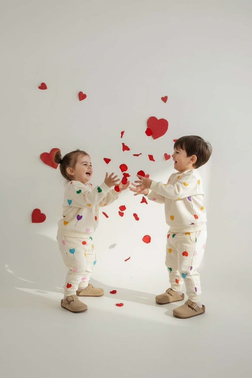 light hearted sweatsuit set