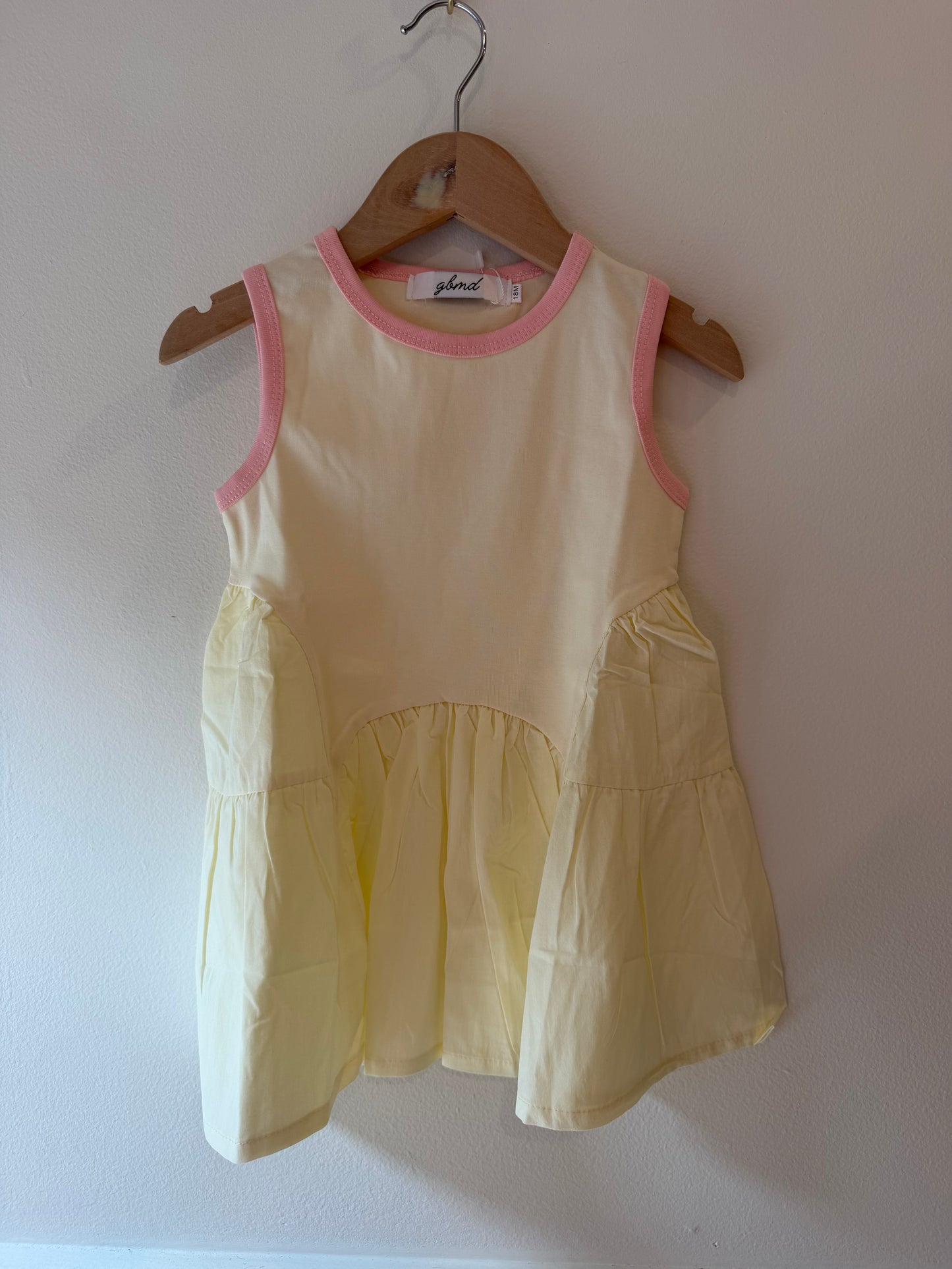 cream flowy dress