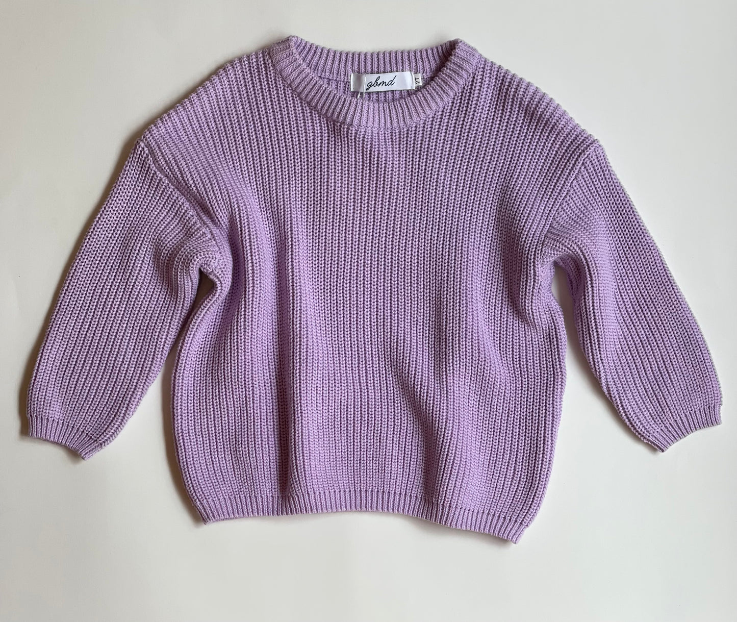 purple sweater