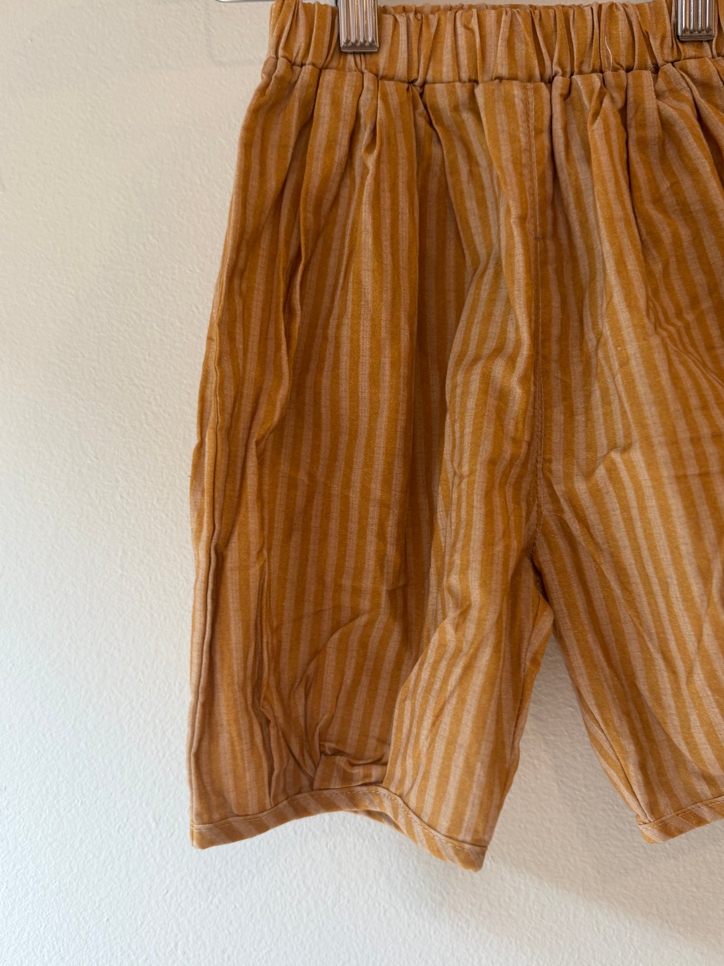 yellow striped pants