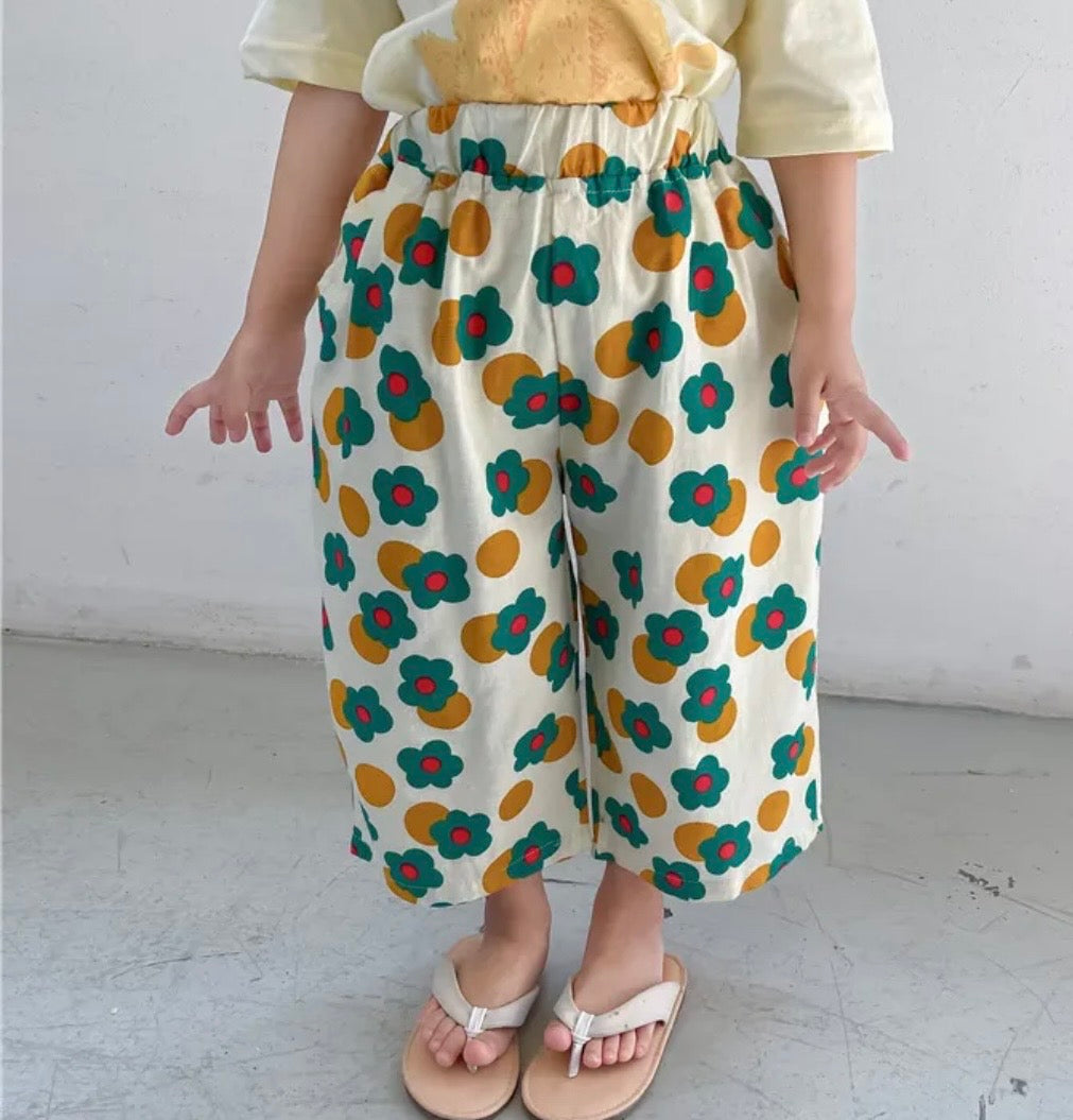 wild daisy wide legs pants