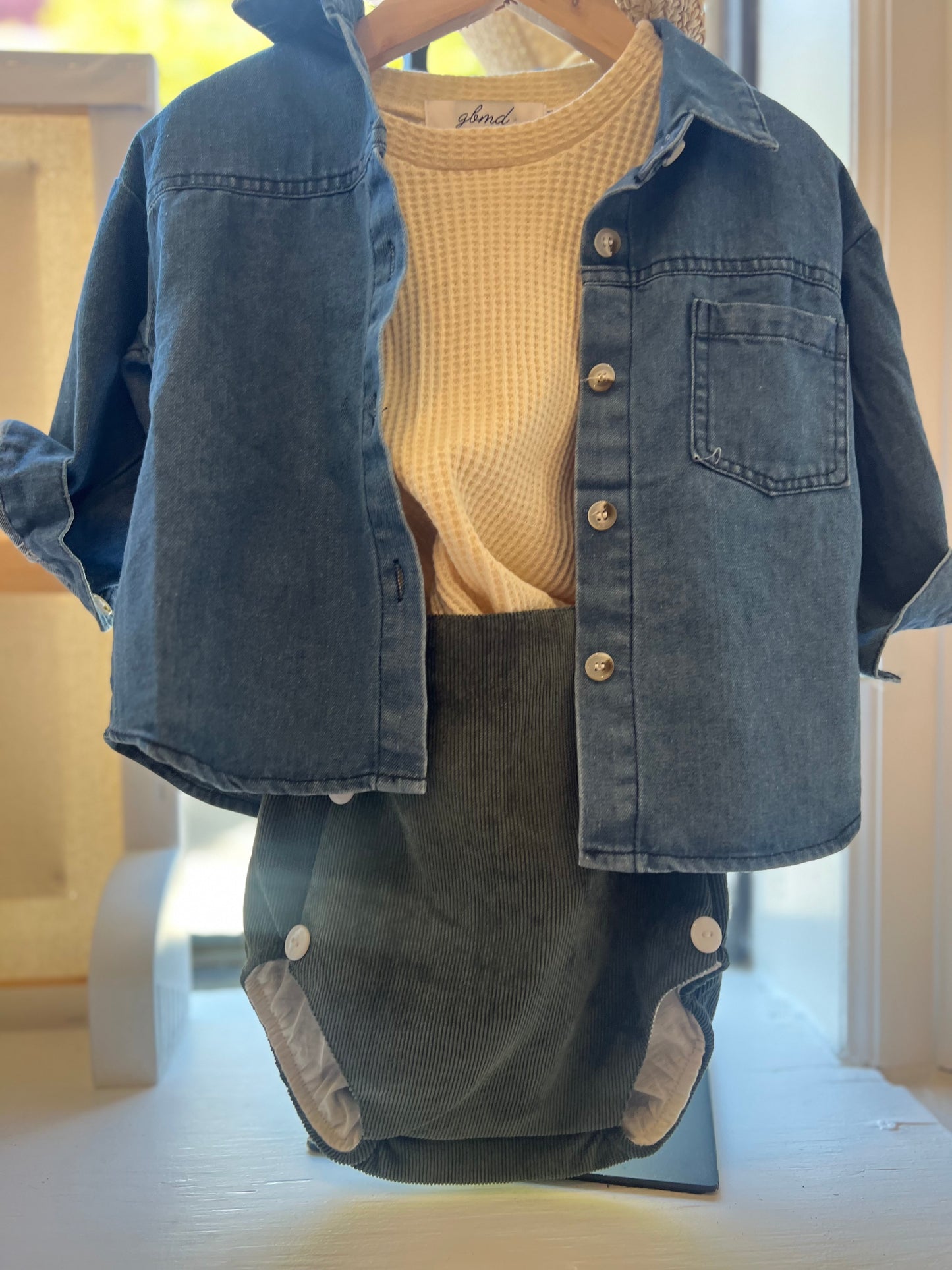 denim heaven~button up top