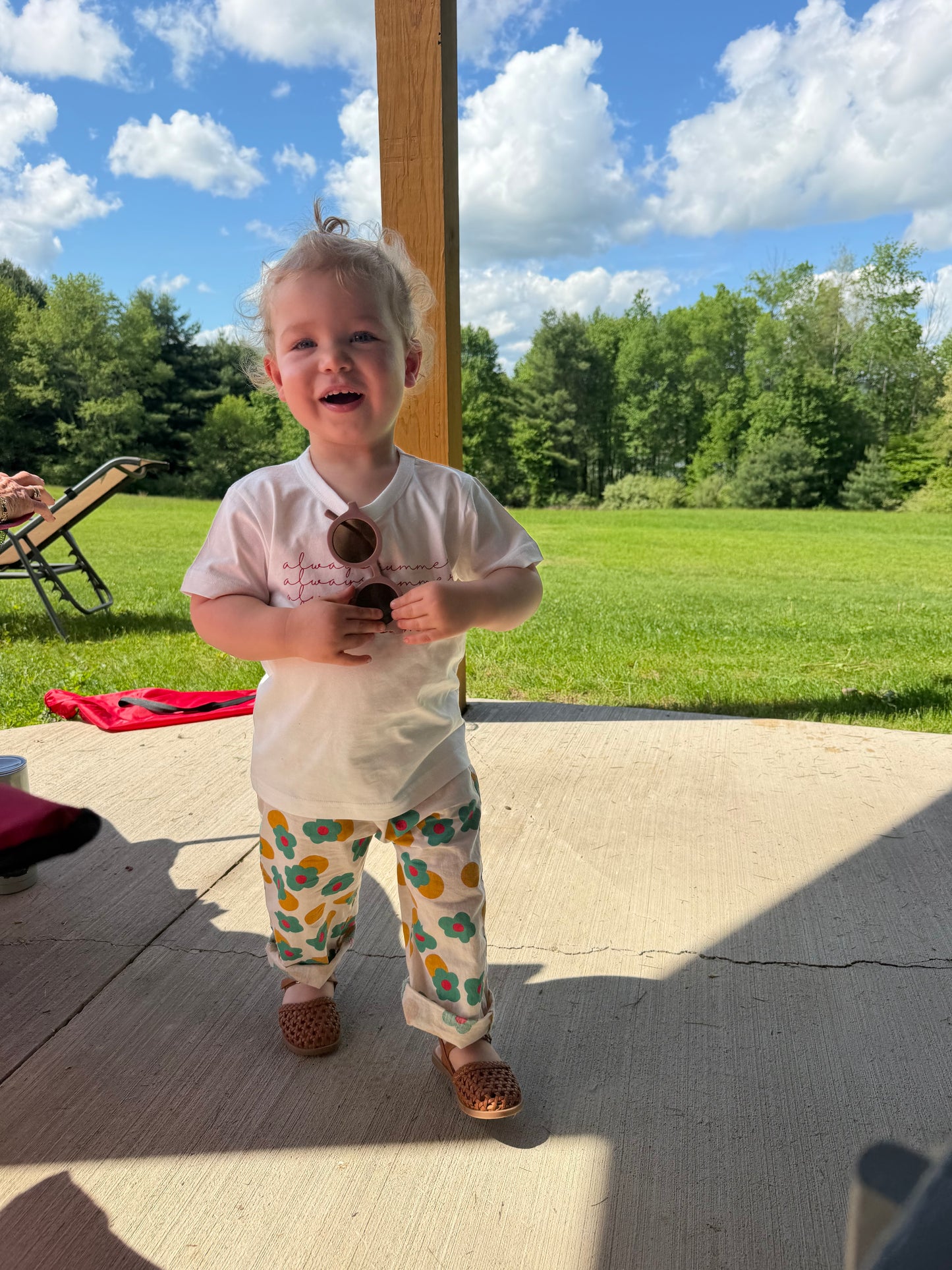 wild daisy wide legs pants