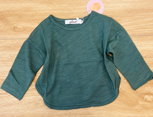army green tee