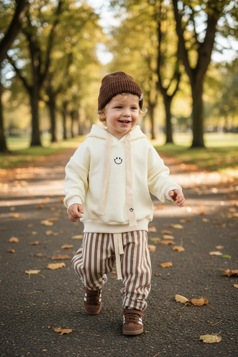 little smiley snuggler hoodie
