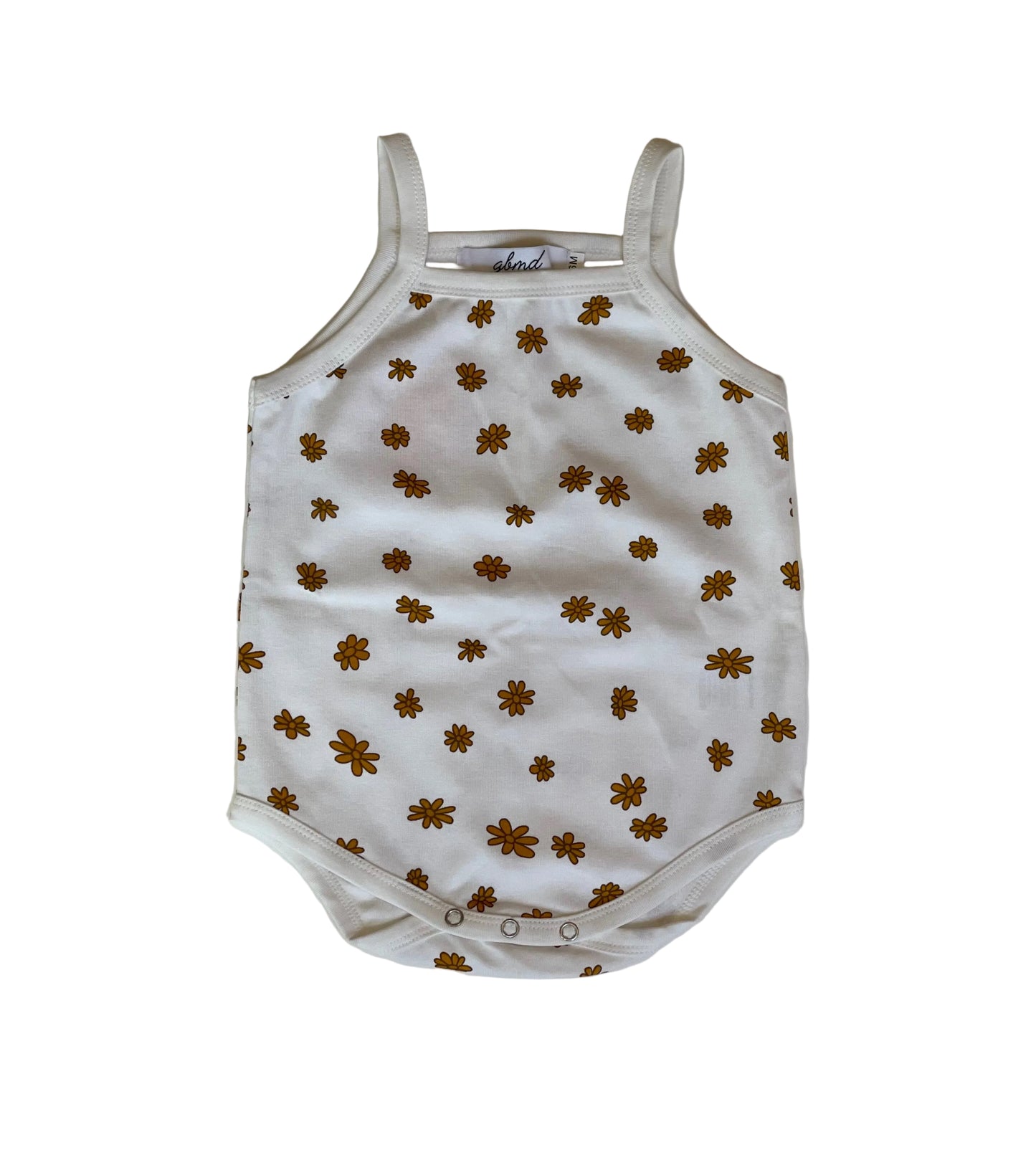 sunflower sling romper