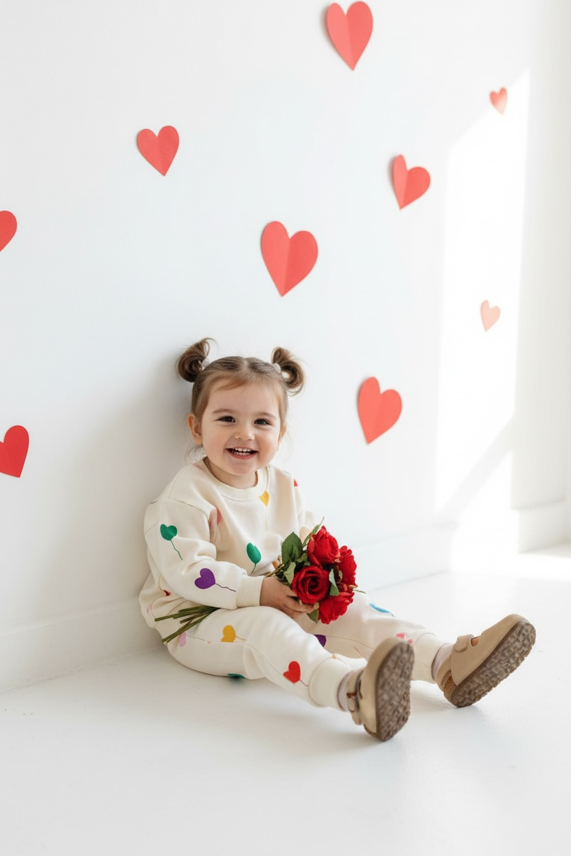 light hearted sweatsuit set